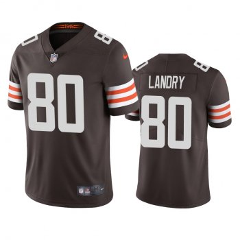 Men's Cleveland Browns Jarvis Landry Brown 2020 Vapor Limited Jersey