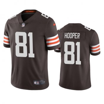 Men's Cleveland Browns Austin Hooper Brown 2020 Vapor Limited Jersey