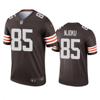 Men's Cleveland Browns David Njoku Brown 2020 Legend Jersey