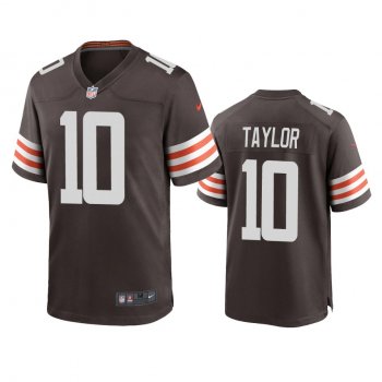 Men's Cleveland Browns Taywan Taylor Brown 2020 Game Jersey