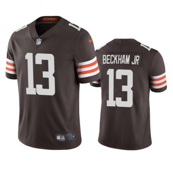 Men's Cleveland Browns Odell Beckham Jr Brown 2020 Vapor Limited Jersey