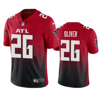 Men's Atlanta Falcons Isaiah Oliver Red 2020 2nd Alternate Vapor Limited Jersey