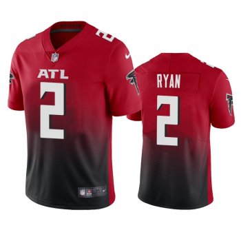 Men's Atlanta Falcons Matt Ryan Red 2020 2nd Alternate Vapor Limited Jersey