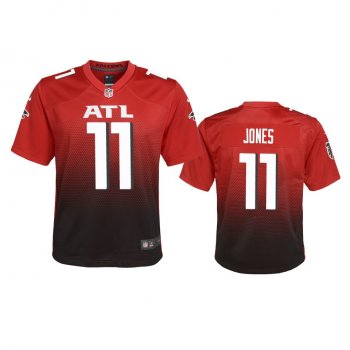 Youth Atlanta Falcons Julio Jones Red 2020 2nd Alternate Game Jersey