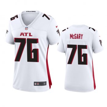 Women's Atlanta Falcons Kaleb McGary White 2020 Game Jersey