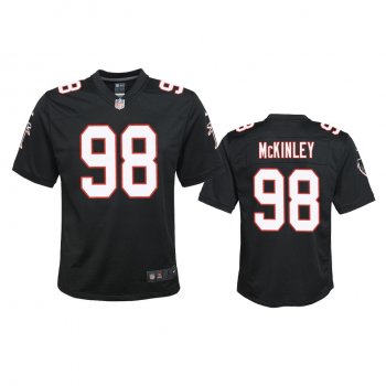 Youth Atlanta Falcons Takkarist McKinley Black 2020 Throwback Game Jersey