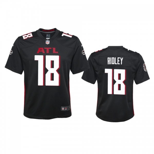 Youth Atlanta Falcons Calvin Ridley Black 2020 Game Jersey