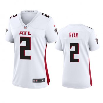 Women's Atlanta Falcons Matt Ryan White 2020 Game Jersey