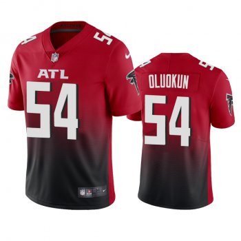 Men's Atlanta Falcons Foyesade Oluokun Red 2020 2nd Alternate Vapor Limited Jersey