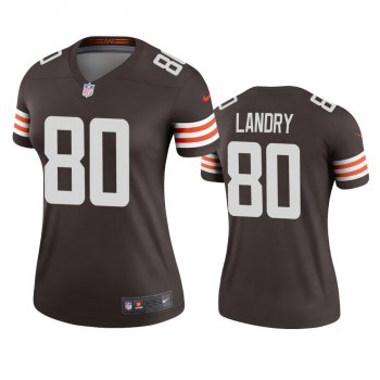 Women's Cleveland Browns Jarvis Landry Brown 2020 Legend Jersey