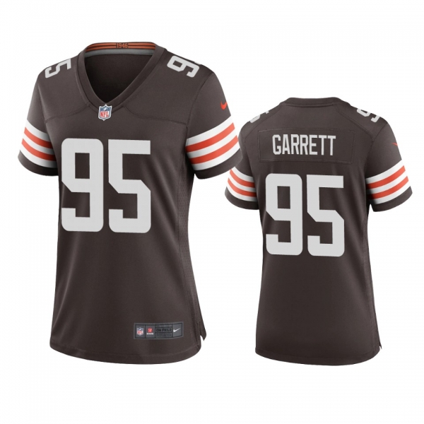 Women's Cleveland Browns Myles Garrett Brown 2020 Game Jersey