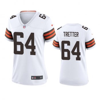 Women's Cleveland Browns J.C. Tretter White 2020 Game Jersey