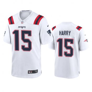 Men's New England Patriots N'Keal Harry White 2020 Game Jersey