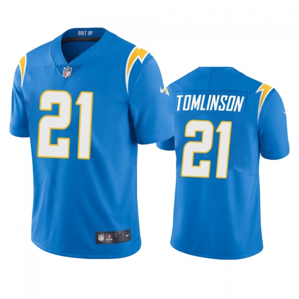 Men's Los Angeles Chargers LaDainian Tomlinson Powder Blue 2020 Vapor Limited Jersey