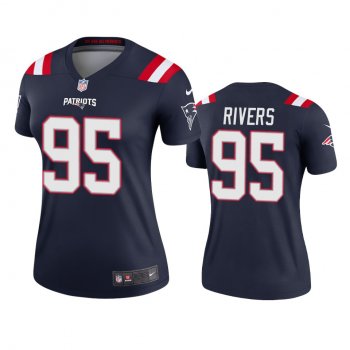 Women's New England Patriots Derek Rivers White 2020 Legend Jersey