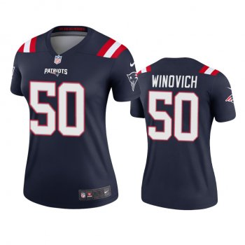 Women's New England Patriots Chase Winovich White 2020 Legend Jersey