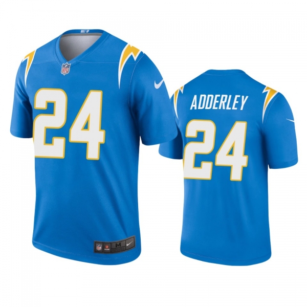 Men's Los Angeles Chargers Nasir Adderley Powder Blue 2020 Legend Jersey