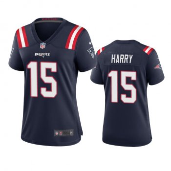 Women's New England Patriots N'Keal Harry Navy 2020 Game Jersey