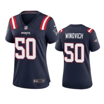 Women's New England Patriots Chase Winovich Navy 2020 Game Jersey