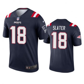 Men's New England Patriots Matthew Slater Navy 2020 Legend Jersey