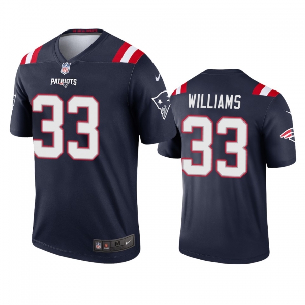 Men's New England Patriots Joejuan Williams Navy 2020 Legend Jersey