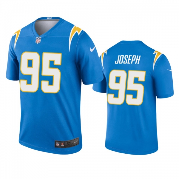 Men's Los Angeles Chargers Linval Joseph Powder Blue 2020 Legend Jersey