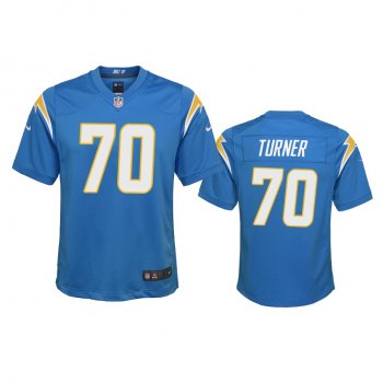 Youth Los Angeles Chargers Trai Turner Powder Blue 2020 Game Jersey