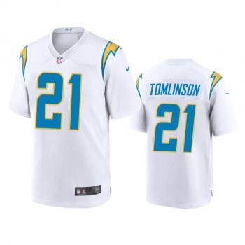 Men's Los Angeles Chargers LaDainian Tomlinson White 2020 Game Jersey