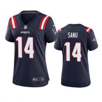 Women's New England Patriots Mohamed Sanu Navy 2020 Game Jersey