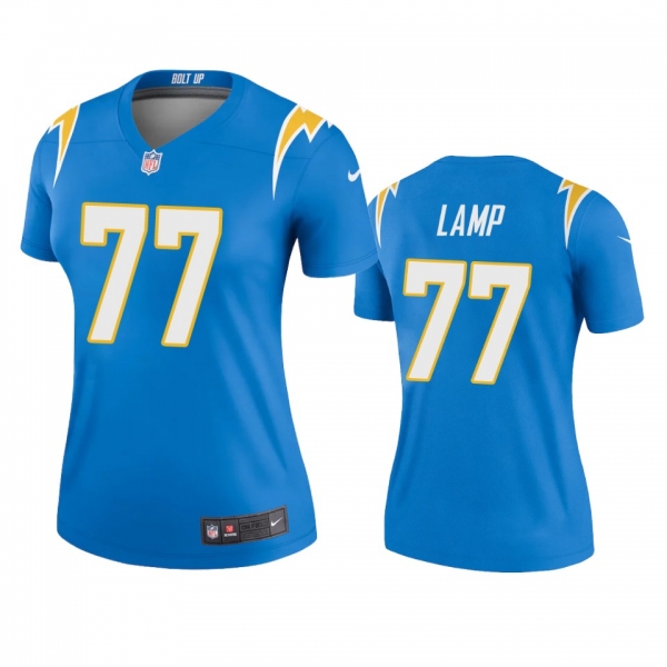 Women's Los Angeles Chargers Forrest Lamp Powder Blue 2020 Legend Jersey