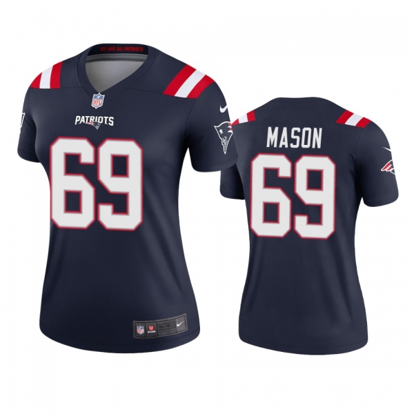 Women's New England Patriots Shaq Mason White 2020 Legend Jersey