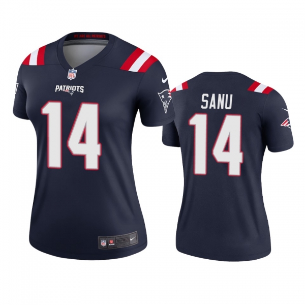 Women's New England Patriots Mohamed Sanu White 2020 Legend Jersey