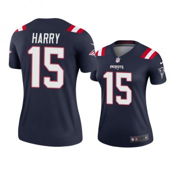 Women's New England Patriots N'Keal Harry Navy 2020 Legend Jersey