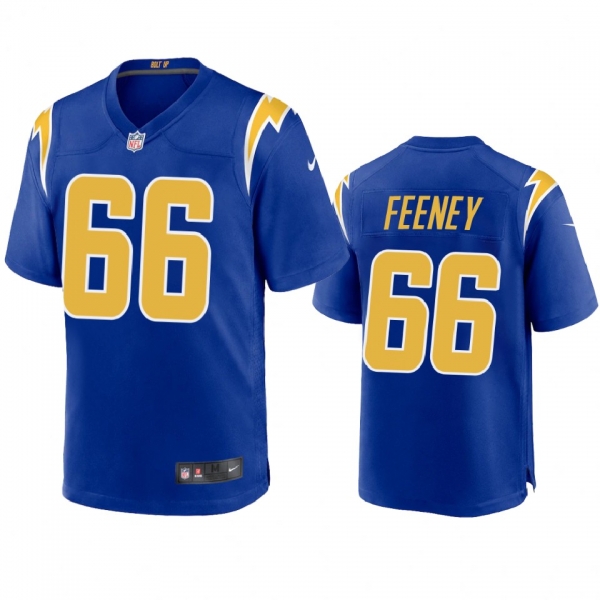 Men's Los Angeles Chargers Dan Feeney Royal 2020 Game Jersey