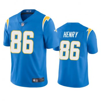 Men's Los Angeles Chargers Hunter Henry Powder Blue 2020 Vapor Limited Jersey