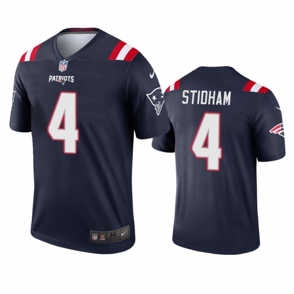 Men's New England Patriots Jarrett Stidham Navy 2020 Legend Jersey