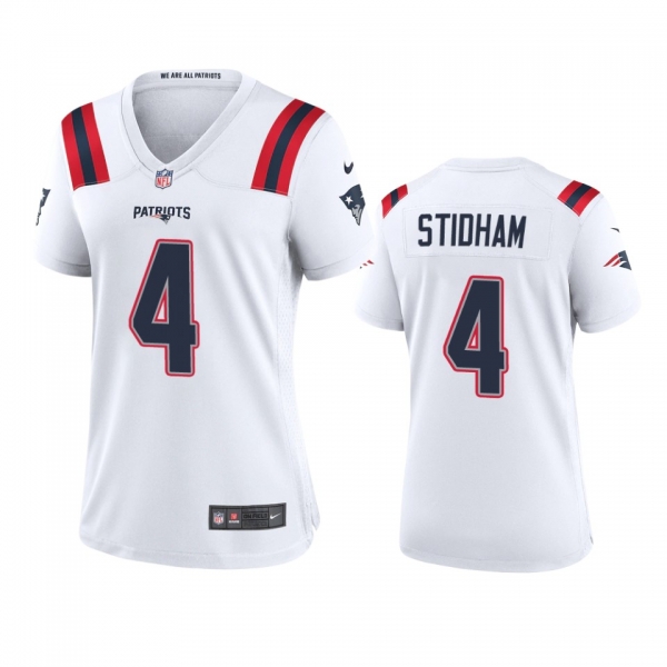 Women's New England Patriots Jarrett Stidham White 2020 Game Jersey