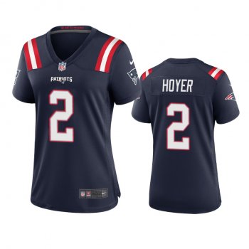 Women's New England Patriots Brian Hoyer Navy 2020 Game Jersey