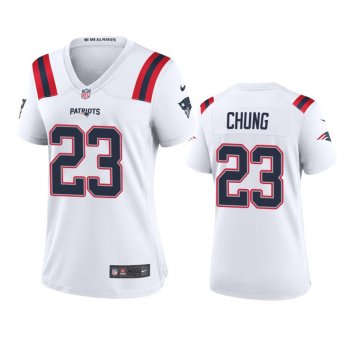 Women's New England Patriots Patrick Chung White 2020 Game Jersey