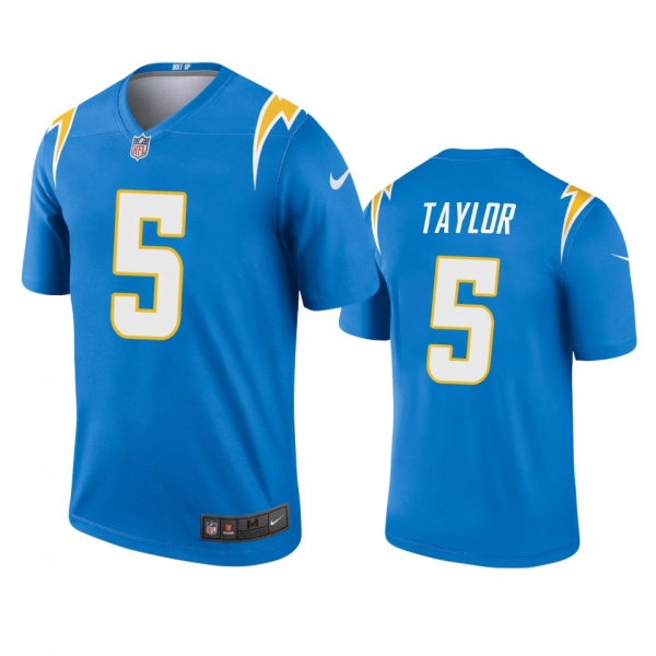 Men's Los Angeles Chargers Tyrod Taylor Powder Blue 2020 Legend Jersey