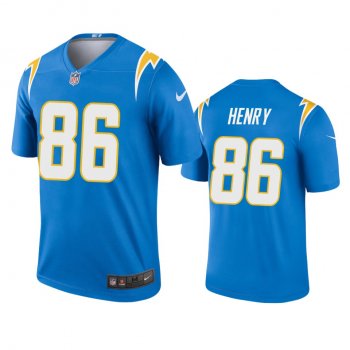 Men's Los Angeles Chargers Hunter Henry Powder Blue 2020 Legend Jersey