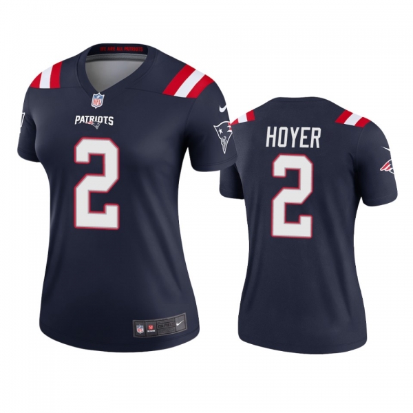 Women's New England Patriots Brian Hoyer White 2020 Legend Jersey