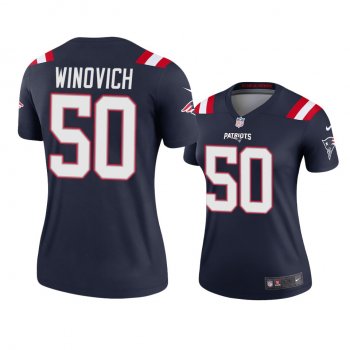 Women's New England Patriots Chase Winovich Navy 2020 Legend Jersey