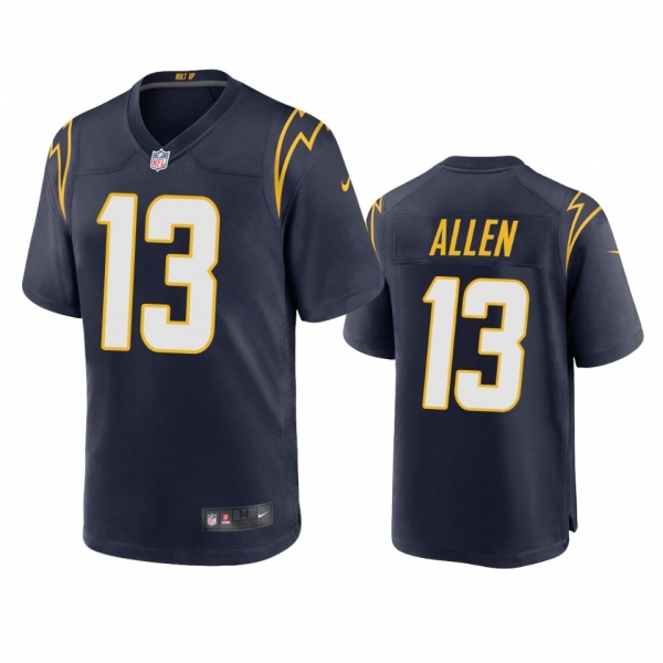 Men's Los Angeles Chargers Keenan Allen Navy 2020 Game Jersey