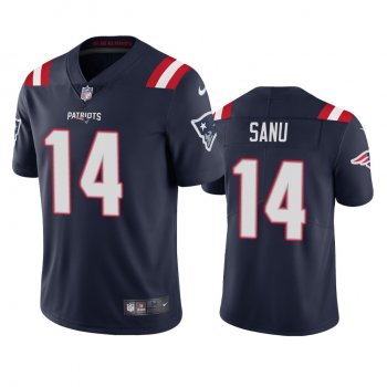 Men's New England Patriots Mohamed Sanu Navy 2020 Vapor Limited Jersey