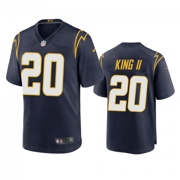 Men's Los Angeles Chargers Desmond King Navy 2020 Game Jersey