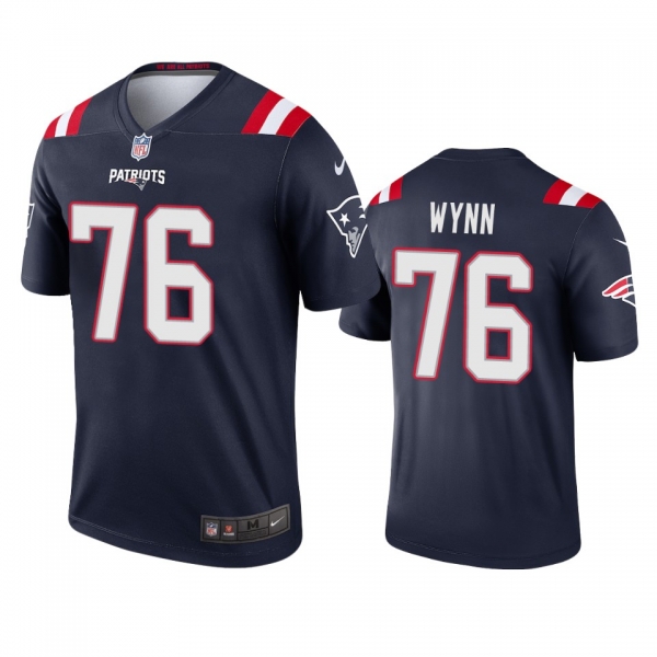 Men's New England Patriots Isaiah Wynn Navy 2020 Legend Jersey