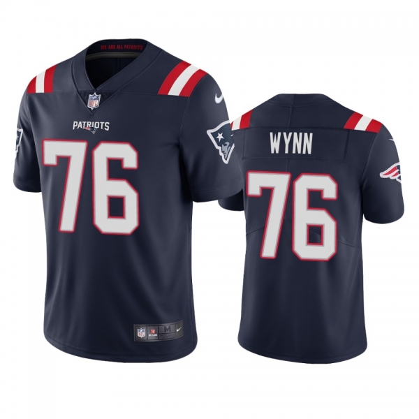 Men's New England Patriots Isaiah Wynn Navy 2020 Vapor Limited Jersey