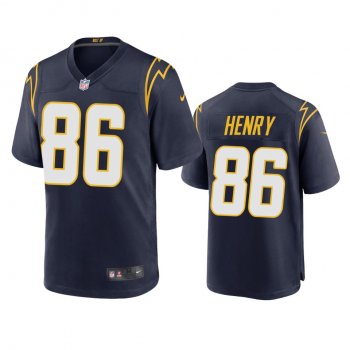 Men's Los Angeles Chargers Hunter Henry Navy 2020 Game Jersey