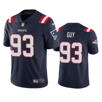 Men's New England Patriots Lawrence Guy Navy 2020 Vapor Limited Jersey